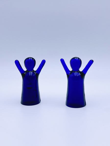 Randsfjordglass 2 figurer