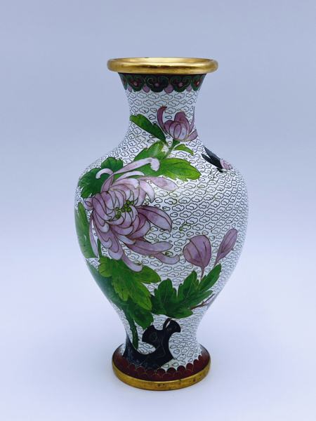 Kinesisk Cloisonne vase