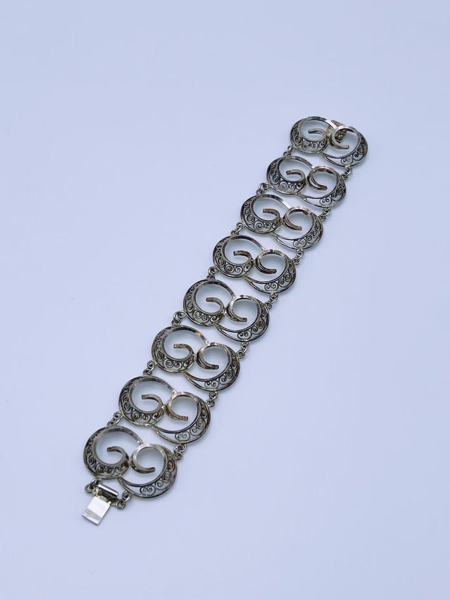 925S-armkjede filigransarbeider L 20 cm