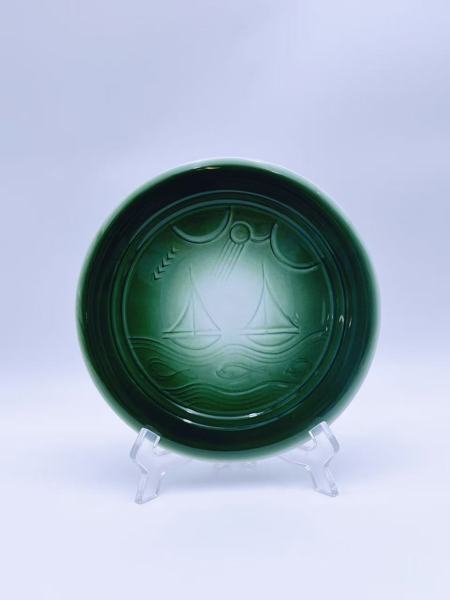 PP-1930-45 Nora G. signert tallerken