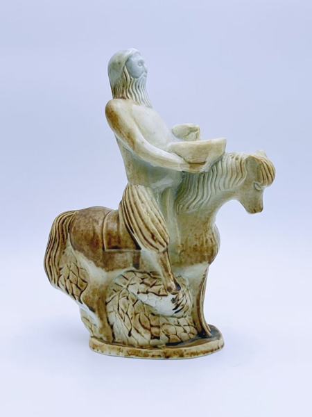 "Hesterytter" Figur i porselen  