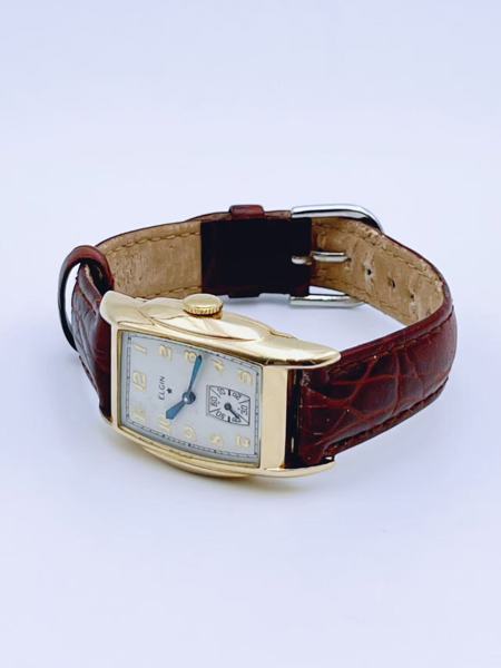 "Elgin" armbåndsur, art deco, 14k Gullfilled