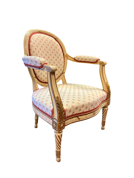 18/1900t Louis XVI stil Armstol 
