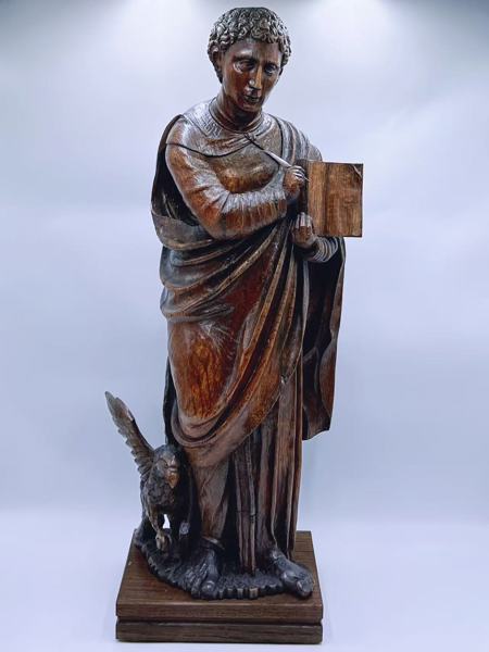 16/1700t Kirkefigur "Evangelisten Johannes"