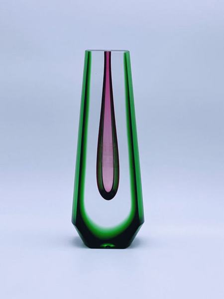 c.1950/60t Pavel Hlava Kunstglass Vase 