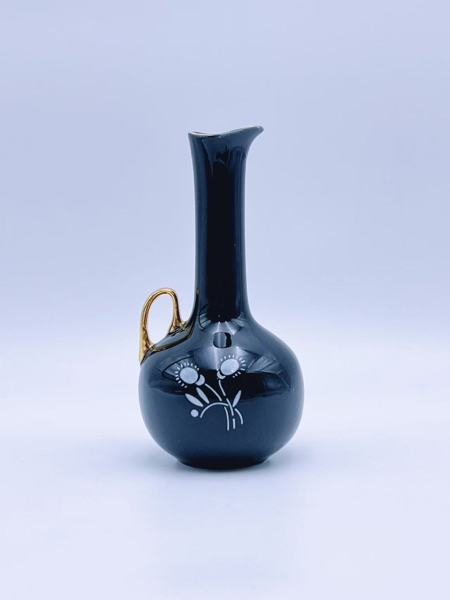 PP-Nora G. Vase, Sort, Hvit og Gull