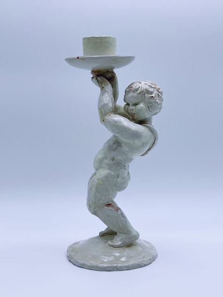 Keramikk Skulptur Lysestake