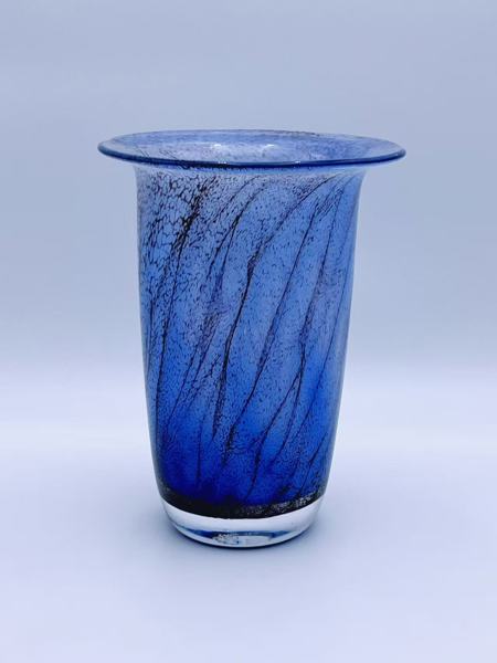 Hadeland-Willy Johansson signert kunstglass vase