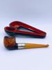 830s-G. Larsen merskumpipe med rav og sølv 