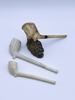 3 White Clay Piper 