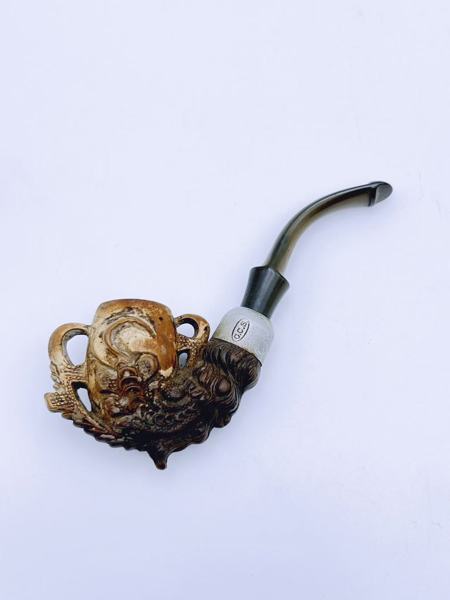 1800t "C. CROP" rikt dekorert Pipe