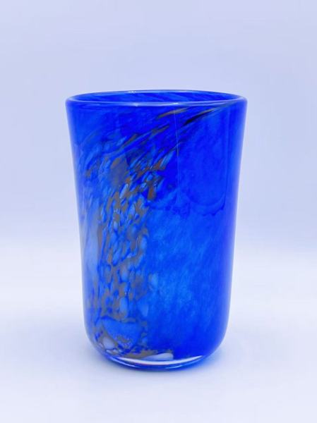 Severin Brørby (1932-2001) signert kunstglass vase