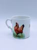 PP-18/1900t Kopp med hane og høne motiv "flink pige"