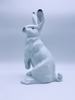 PP-Johan Sirnes "Sittende Hare" Skulptur