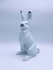 PP-Johan Sirnes "Sittende Hare" Skulptur