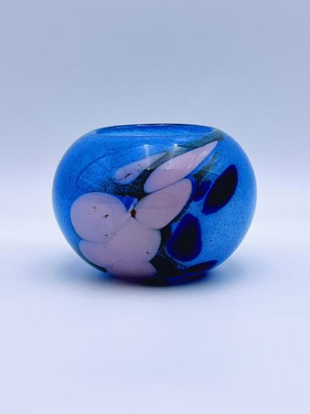 Severin Brørby(1932-2001) signert kunstglass vase