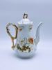 PP-1800t Jugendstil kanne med blomsterdekor. Dekor Nr. 092.