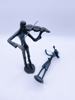 Skulptur i patinert bronse