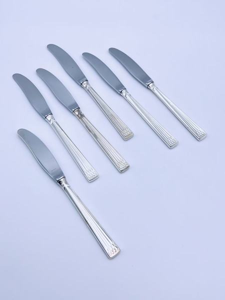 830s- 6 "Arvesølv" Kniver