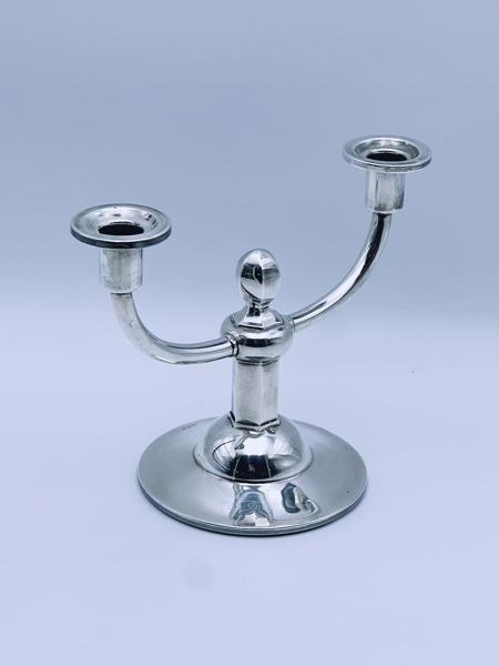 830s-Sølv Lysestake, Th. Marthinsen