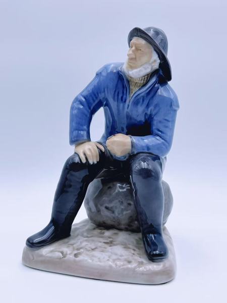 B&G Nr.2370 "Old Fisherman" Figurine. Svend Jespersen