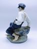 Royal Copenhagen Figur Nr. 1659 "Vogterdreng på Sten"