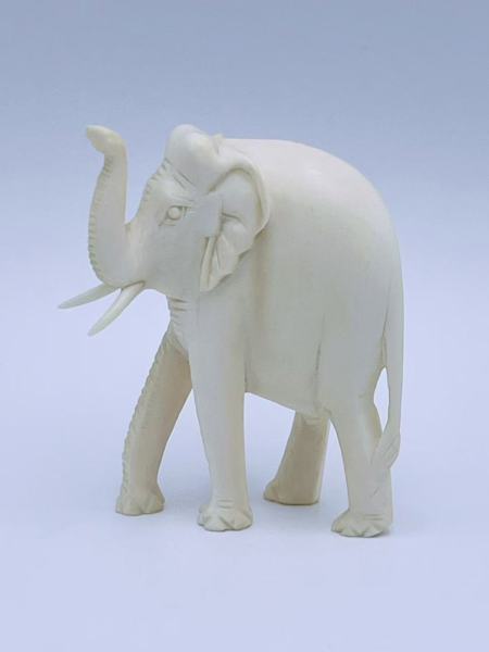H.7cm Elfenben figur "elefant"