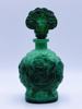 c.1930t Art Deco "Ingrid" Malachite Glass Parfymeflaske 