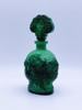 c.1930t Art Deco "Ingrid" Malachite Glass Parfymeflaske 