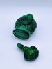 c.1930t Art Deco "Ingrid" Malachite Glass Parfymeflaske 