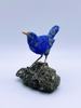 Lapislasuli "Fugl" Skulptur på Pyritt Plinten   