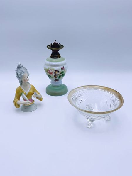 LOT-Oljelampe, Damedukke og skål 