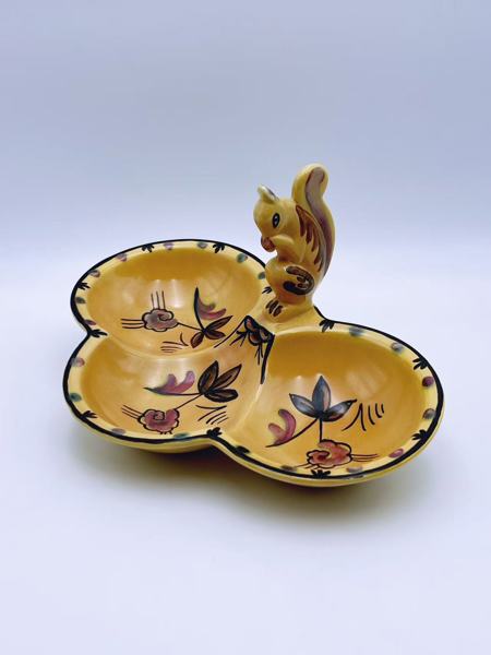 Egersund nøttefat med ekornmotiv