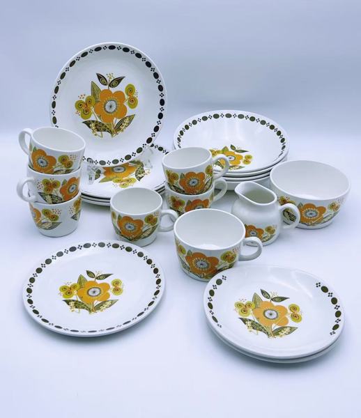 Stavangerflint Rolf design "Siljan" servise deler 