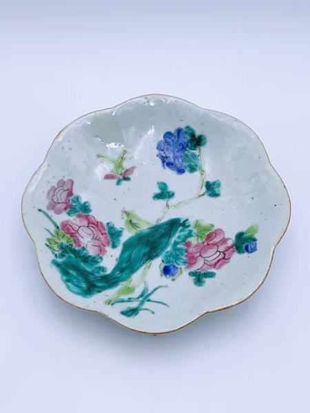 1800t Kinesisk  Stetteskål Tongzhi(1862-74)