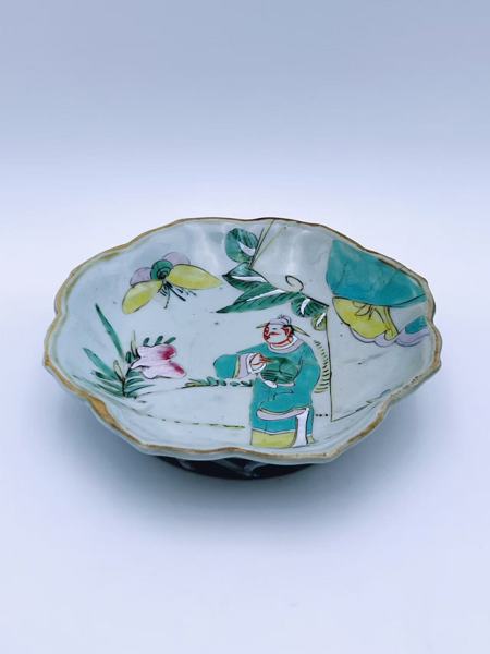 1800t Kinesisk  Stetteskål Tongzhi(1862-74)