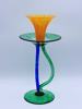 H. 30cm Kunstglass Vase. 