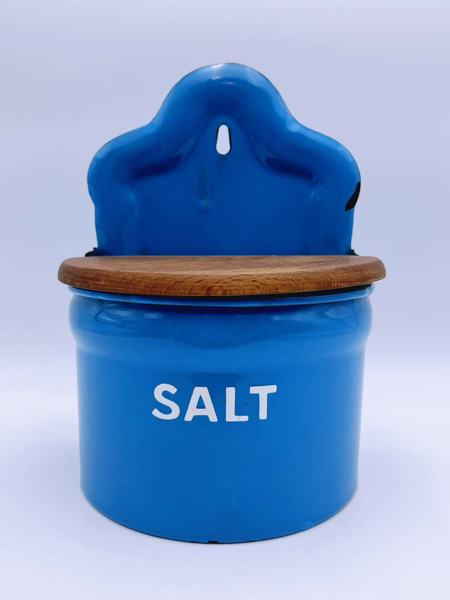 Saltkar i Turkis emalje