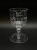 Dated 1944 Rikt Gravert Glass Pokal ant. Sverre Pettersen