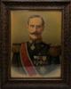 Kong Haakon VII, bilde med ramme 