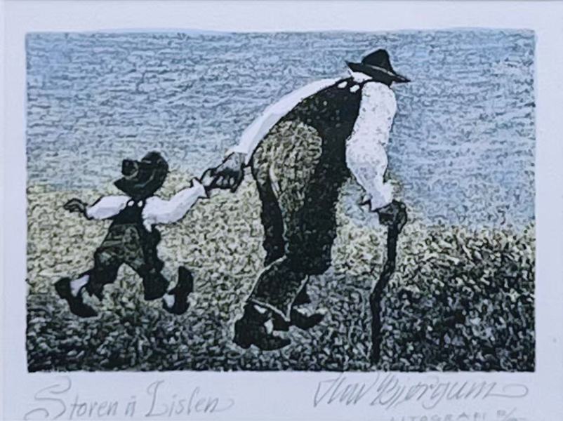 Olav Bjørgum(1934-) Lito "Storen å Lislen"