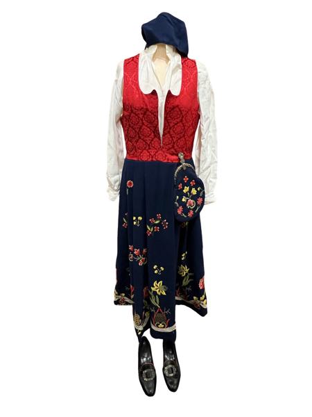 Grafferbunad med sølv veske