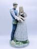 H. 48cm Royal Copenhagen "Knight & Maiden" figur, Nr. 3171