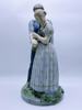 H. 48cm Royal Copenhagen "Knight & Maiden" figur, Nr. 3171