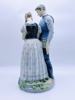 H. 48cm Royal Copenhagen "Knight & Maiden" figur, Nr. 3171