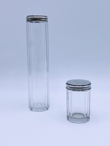 G. Keller Paris flasker med lokk i sølv