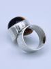 925s-Design Ring i Sølv med Tigerøye