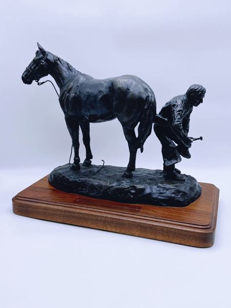 Jay Contway (1935-2019) Bronse Skulptur