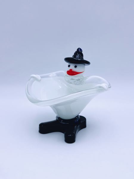 Murano "Klovn Snømann" Skål, Italia