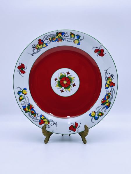 PP-Dia33cm nordisk dekor fat